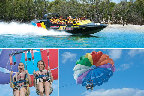 Gold Coast Jetboat And Parasail Combo - For 2 People - Accommodation Main Beach 1