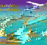 Scenic Flight - Great Barrier Reef Heart Reef Whitehaven Beach  Hill Inlet - Accommodation Main Beach