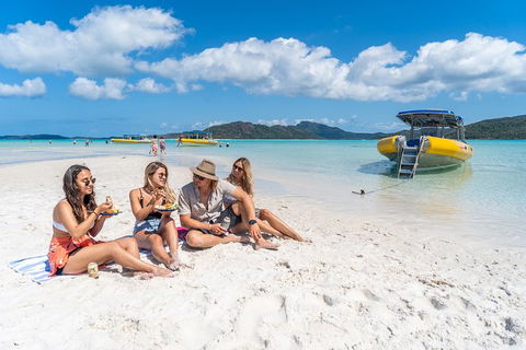 Ocean Rafting Tour To Whitehaven Beach, Hill Inlet Lookout & Top Snorkel Spots - Accommodation Main Beach 0