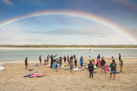 Private Beginners Surf Lessons, Noosa World Surf Reserve - Accommodation Main Beach 2