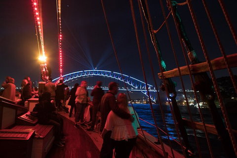 Vivid Tall Ships Dinner Cruise On Sydney Harbour - Accommodation Main Beach 1