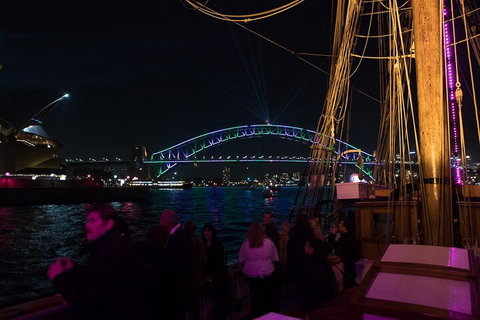 Vivid Tall Ships Dinner Cruise On Sydney Harbour - Accommodation Main Beach 3