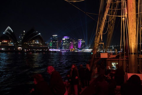 Vivid Tall Ships Dinner Cruise On Sydney Harbour - Accommodation Main Beach 4