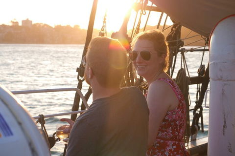 Sydney Harbour Tall Ship Wine & Canapes Evening Cruise - Accommodation Main Beach 0