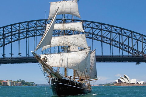 Sydney Harbour Tall Ship Lunch Cruise - Accommodation Main Beach 1